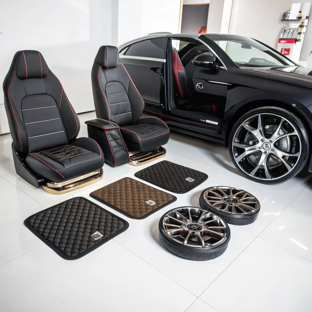 Premium Car Accessories Display